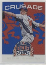 2015 Panini Stars and Stripes Crusade Red & Blue 9/49 Kyle Molnar #62 3l1