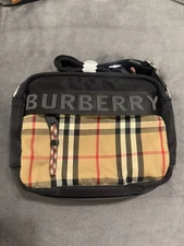 BURBERRY bag Nova Check Coated Crossbody Bag Italy