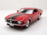 Ford Mustang Boss 302 1970 Rot Modellauto 1:24 Welly