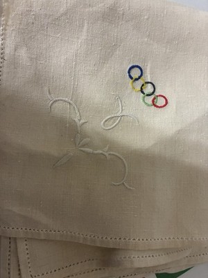 1936 Berlin Germany Olympic Handkerchief