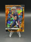 2024 Panini Prizm - Orange Cracked Ice Prizm #329 Drake Maye (RC) - Patriots