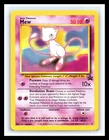 💥 2000 Pokemon Mew Black Star Promo # 8 Pokemon League Vintage Rare Card