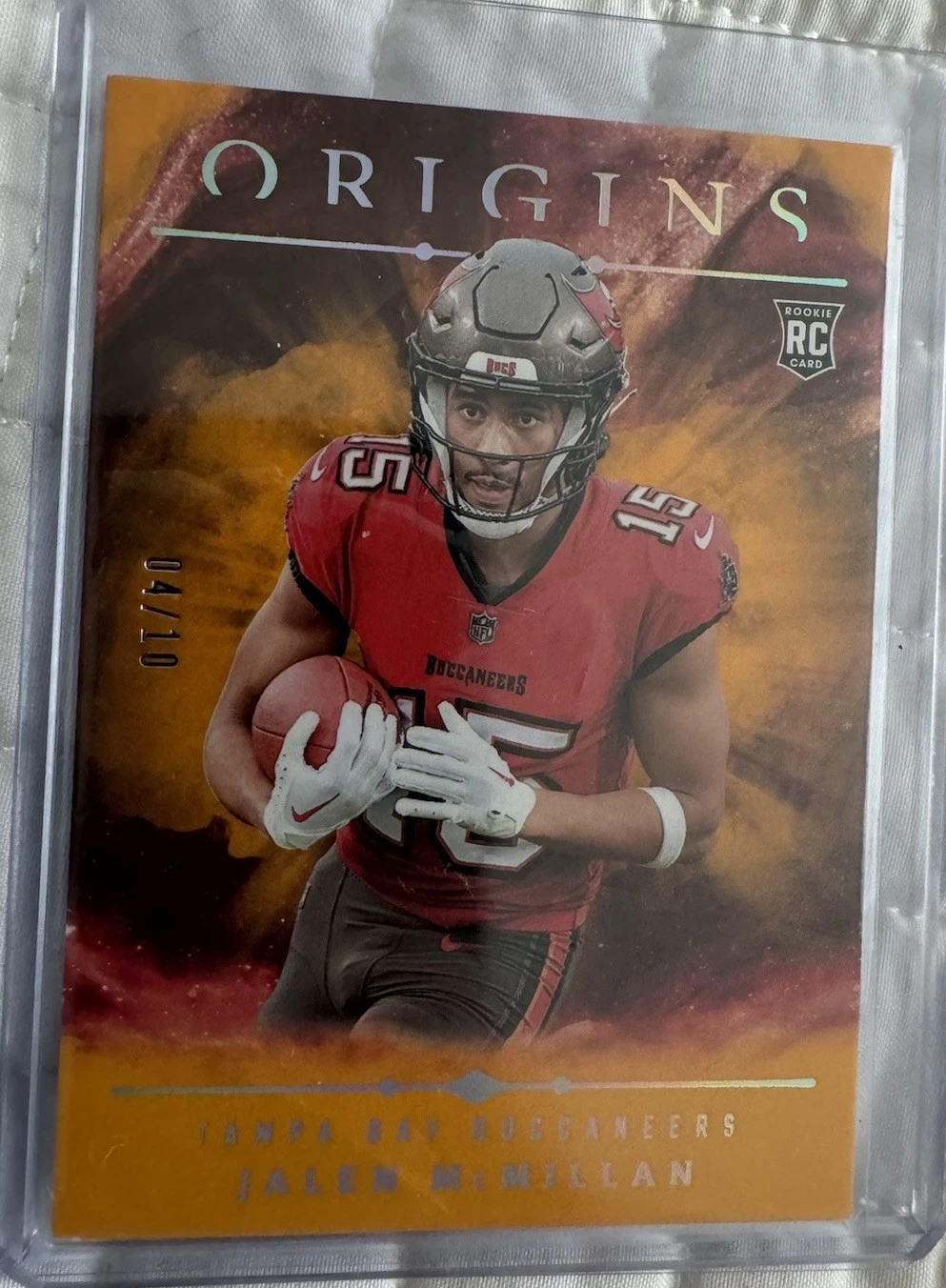 Jalen McMillan Panini Origins #136 Gold