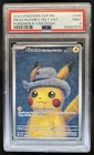 2023 Pokemon X Van Gogh Pikachu With Grey Felt Hat Black Star Promo #085 PSA 9