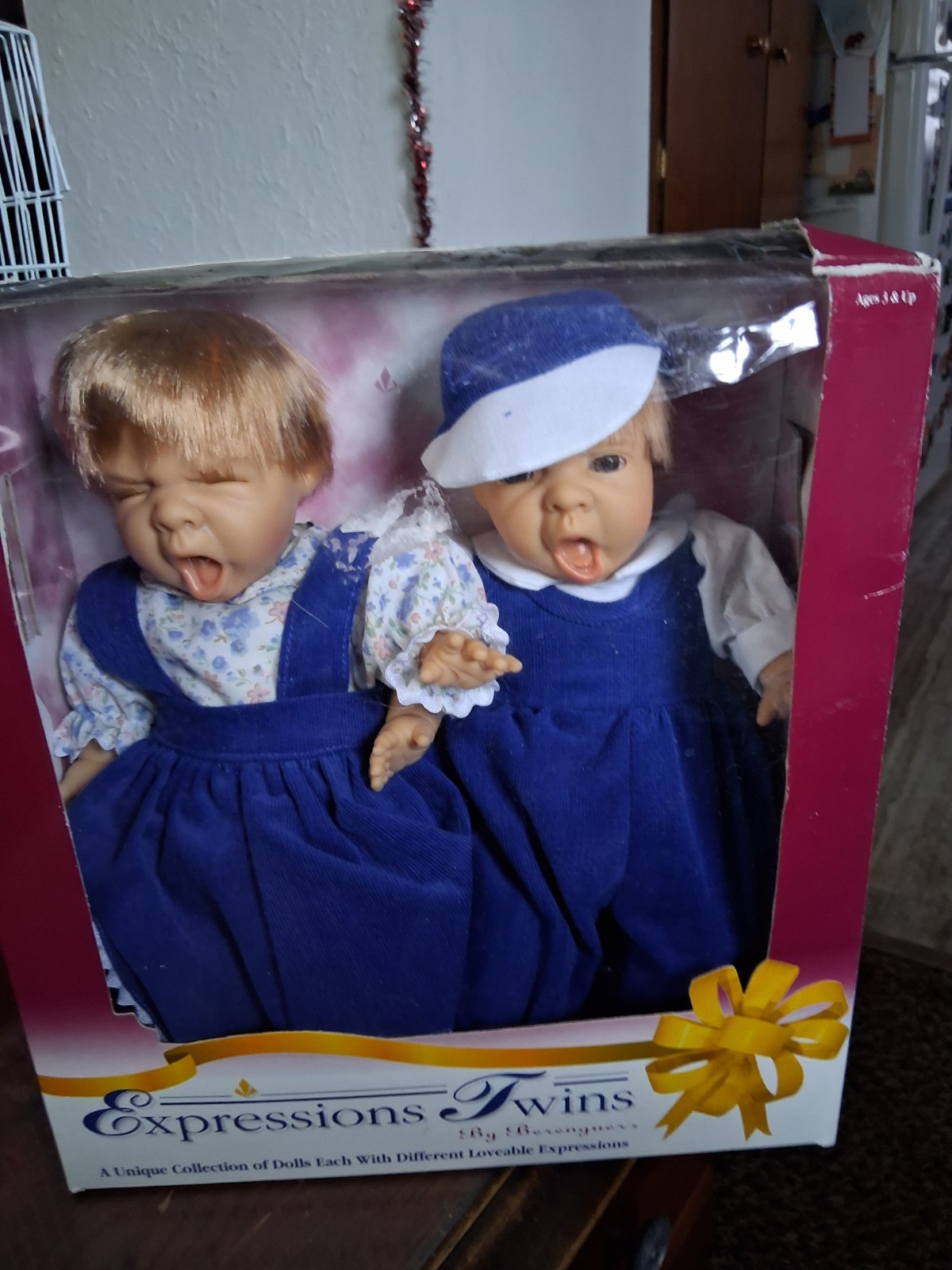 Expressions Twins by Berenguer 11-inch Doll Set Cute Matching Outfits