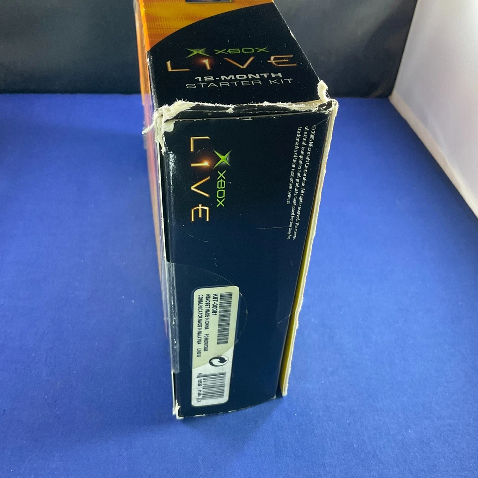 Original XBOX Live 12-Month Starter Kit Headset PGR2 Arcade SEALED from 2005! - Image 3 of 4