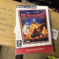 Image of Disney's The Incredibles: Rise of the Underminer pc/mac cd-rom new sealed