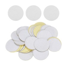48pcs Round Adhesive Felt Circles 50mm 2" Pre Cut Felt Craft Stickers Non-Woven