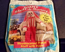Sealed Sunhill Giant Stuff A Easter Bunny Over 6 Feet Tall Weather Proof Plastic
