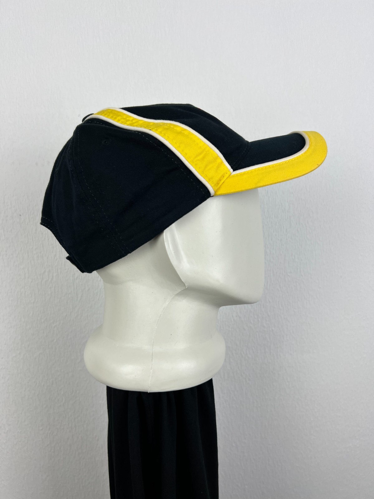 Vintage 2000's Ferrari Cap Hat Marlboro Rare Black Hype Big Logo One Size Adult image 3