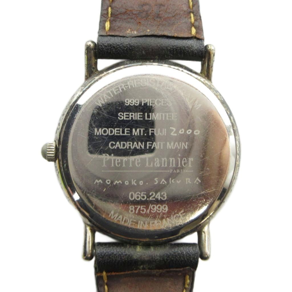 Pierre Lanier Mt.FUJI Limited to 999 Momoko Sakura Collaboration Watch Quartz View 2