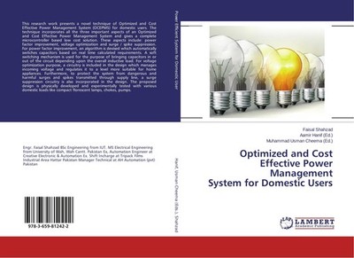 Optimized and Cost Effective Power Management System for Domestic Users Faisal S