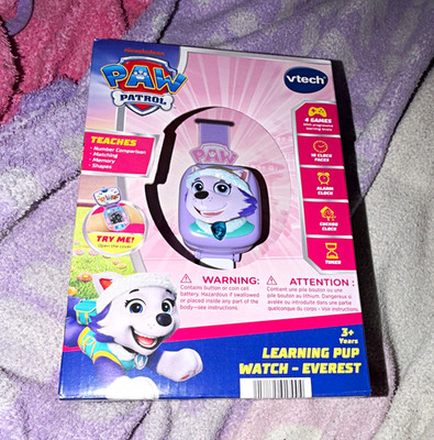 VTech PAW Patrol Learning Pup Watch - Everest, Ages 3+ (3-4 Years)