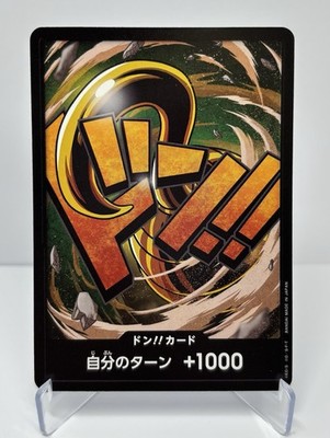 DON!! Card (Crocodile) Premium Booster -The Best- Regular Japanese
