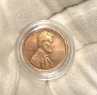 1919-D Lincoln Wheat Penny - Almost Uncirculated. Super Rare.