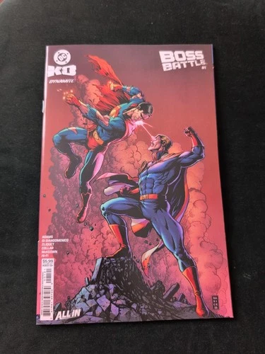 DC KO BOSS BATTLE #1 DARICK ROBERTSON SUPERMAN HOMELANDER THE BOYS VARIANT