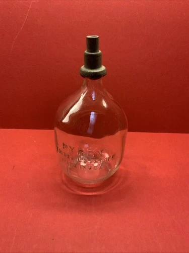 Vintage Pyrex Glass Toilet Bowl float, EUC