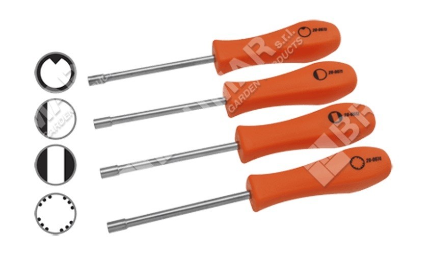 Kit Cacciaviti Universali per Carburazione Motosega e Decespugliatore 2T