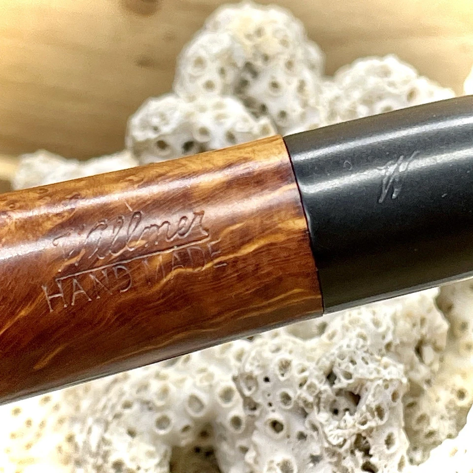53g H. Willmer & Son "HECHO A MANO" 360 LLAMA MANO ALZADA INGLÉS Estate Pipe Foto 3 de 4