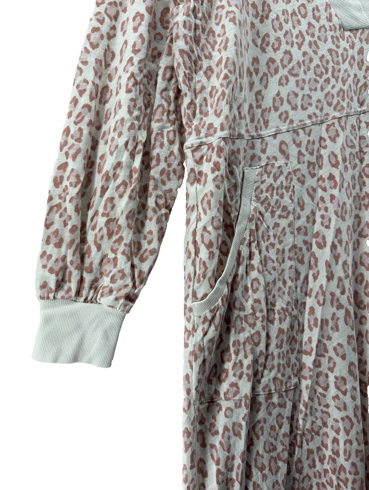 Mono Free People Just Because Talla L Estampado Leopardo Una Pieza Dormir Salón Foto 3 de 4