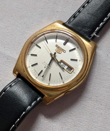 Seiko 5 Automatic Gents Vintage Watch 6119-8410 Working