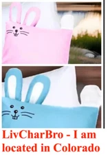 Kinder Fluff Toddler Pillow & Bunny Pillowcase Down Alternative