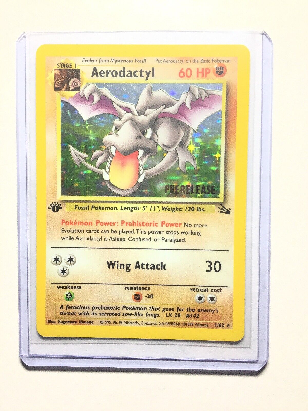 aerodactyl carta Pokemon - Collezionismo In vendita a Bergamo