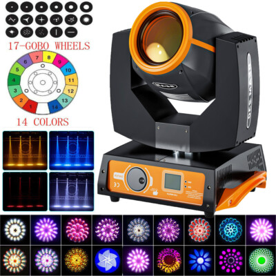 7R Beam RGBW 230W Stage Lighting LED Gobo Moving Head 16+8 Prism DJ Disco Light