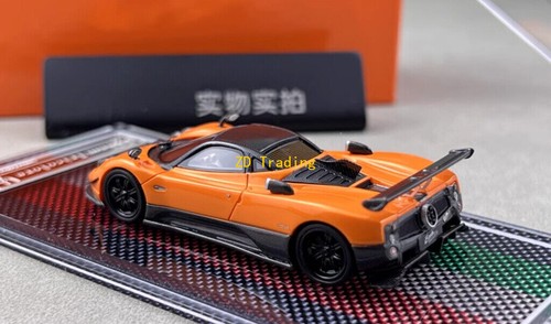 ZD U2 1:64 Orange Zonda Tricolore Racing Sports Model Diecast Resin Car BN - Picture 10 of 12