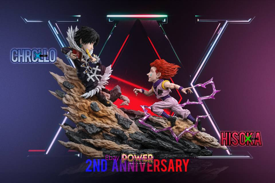 Chrollo Lucilfer VS Hisoka Resin Power studio HUNTER×HUNTER Model