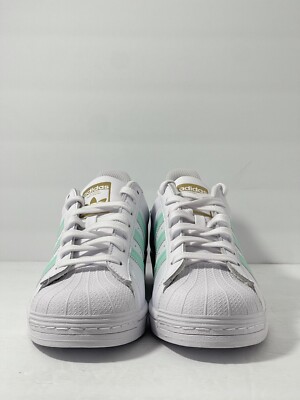 Size 10 - adidas Superstar White Clear Mint for sale online | eBay