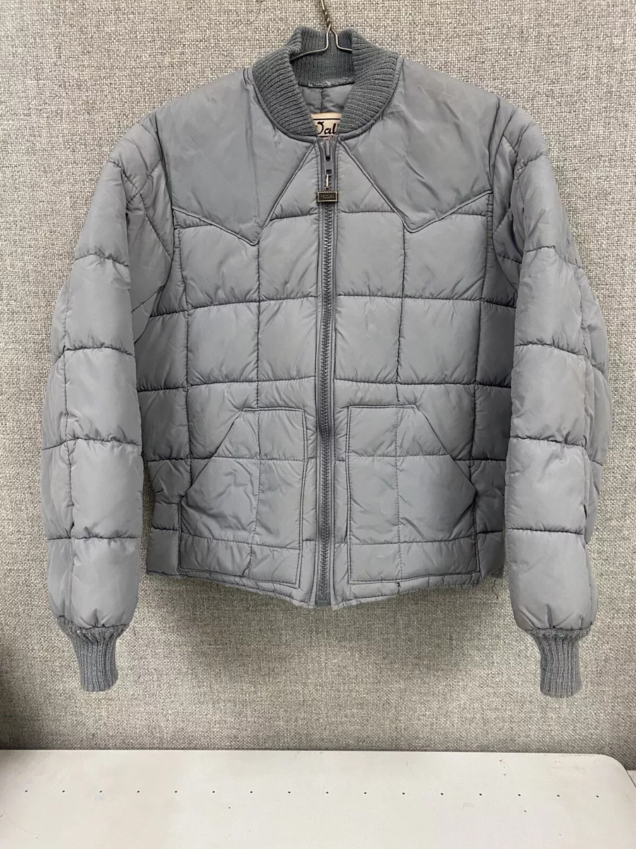 Vintage Walls Blizzard Pruf Insulated Apparel Gray Puffer Coat Unisex  Missing SZ | eBay