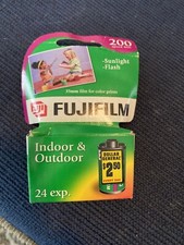Fuji 200 35MM Color Print Film 24 Exposure Exp 8-2005 Dollar General Hanger Box