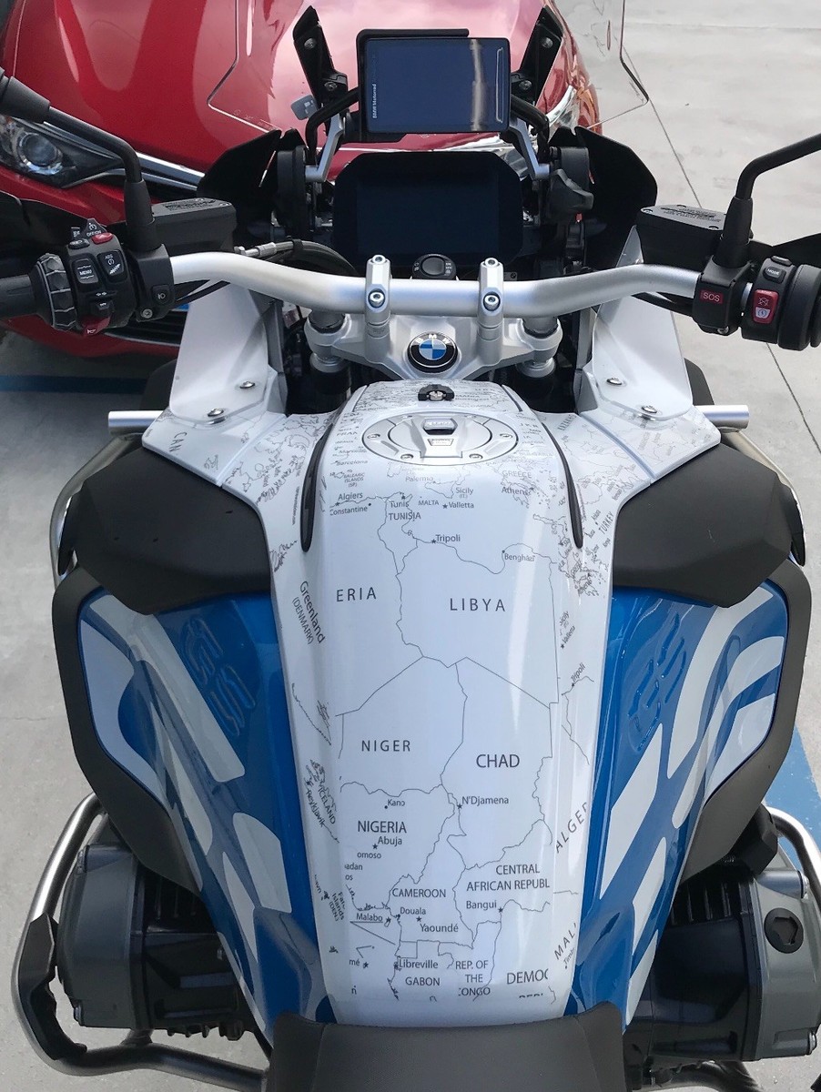 BMW R1200,1250GS LC Adv Rallye BMW GS Decals Stickers BMW World Stickers
