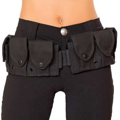 Costume Utility Ammo Belt with Pouches Adjustable Shop Kids Army Gear Belts - Fatigues Army Navy main image 3
