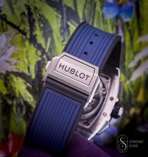 Hublot Spirit of Big Bang 42 Titanium Blue Ceramic 642.NL.7170.RX Complete 12