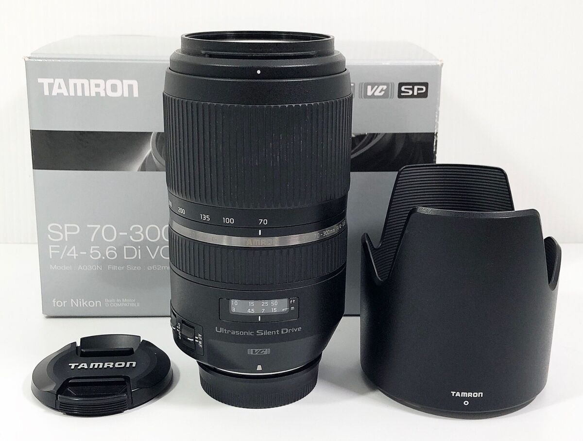 TAMRON SP 70-300mm F/4-5.6 Di VC USD (Model A030)/nikon | eBay