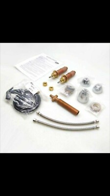 NEW Zurn Z83100-HS AquaSpec Widespread Adjustable Chrome/Black Faucet Hose+Spray