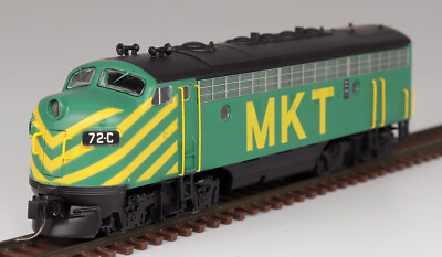 MKT Missouri Kansas Texas F7A Diesel Locomotive 72C InterMountain #69292 N SCALE