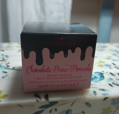 Revolution Chocolate Brow Pomade Cacao NIB Sealed
