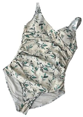 Nip Tuck Swimsuit Women's 10 Floral One Piece Multi Fit Cup Botanical  Floral