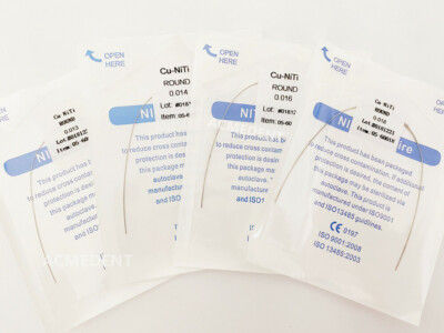 10Pcs Dental Orthodontic Copper Niti Arch Wires With Stops Cu-Niti Ormco DAMON Q