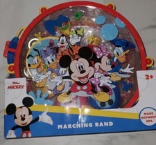 1 Disney Funhouse Marching Band Drum With Instruments For Ages 2+