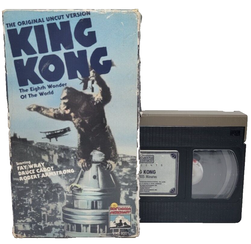 King Kong VHS Movie 1933 | eBay