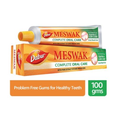Dabur Meswak Toothpaste - 100 g Problem Free Gums for Healthy Teeth Oral Care