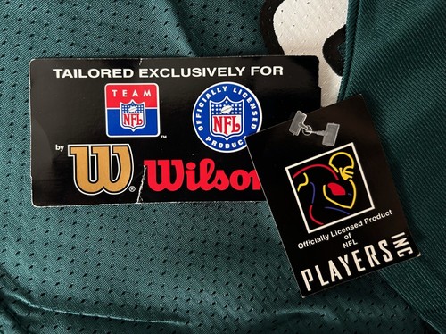 vintage ricky watters philadelphia eagles jersey wilson youth sz XS NOS NWT 90s - Picture 2 of 11