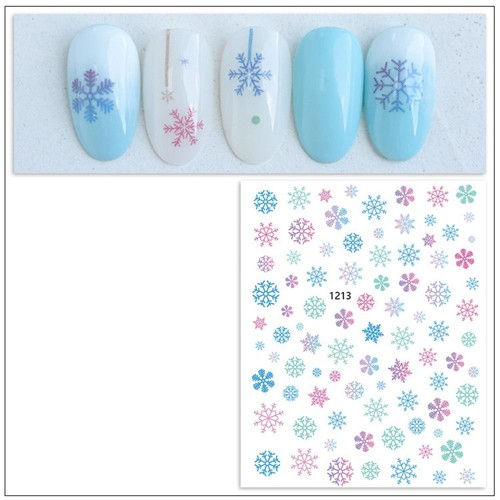 Manicuring Foils Nail Decoration New Year Decals Christmas Nail Art Stickers - Picture 3 of 12