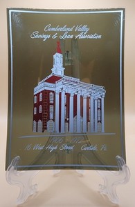 Vtg. Commemorative Cumberland Valley Savings & Loan Assoc. 1906-1972