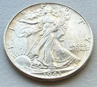 1943 Walking Liberty Half Dollar 90% SILVER ~ High AU Nearly Uncirculated