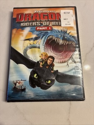 How To Train Your Dragon: Dragons: Riders of Berk Part 1 (DVD, 2012) RARE! 